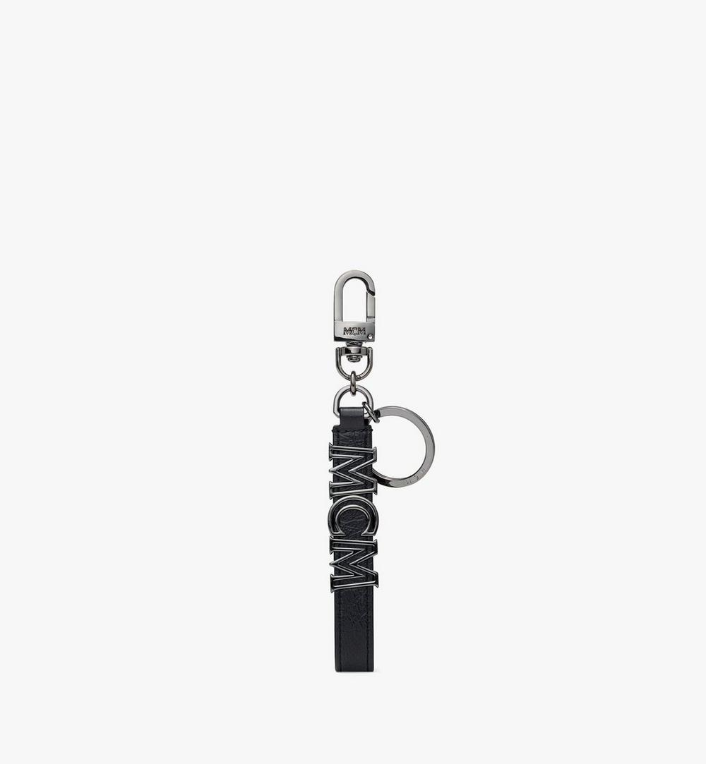 Aren Logo Key Holder in Crushed Leather 1